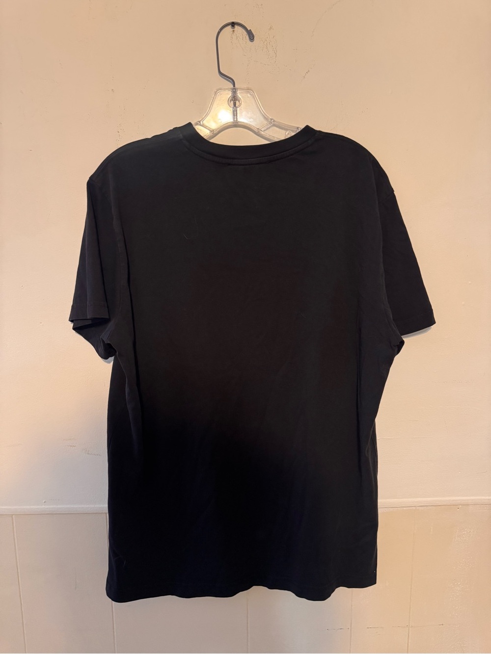 Versace Jeans Couture T Shirt Mens XL Black Gold Crest Logo Crew Neck Designer - Picture 6 of 6